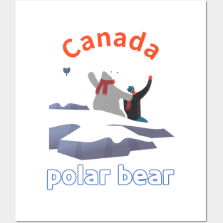 greenland polar bear Posters and Art